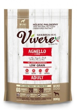 Vivere Dog Mini Adult Lamb 3kg