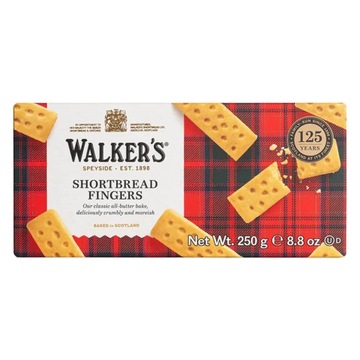 Walkers Shortbread Fingers Kruche Szkockie Ciastka Maślane Ciasteczka Finge