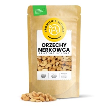 Orzechy Nerkowca Prażone Solone 500 g