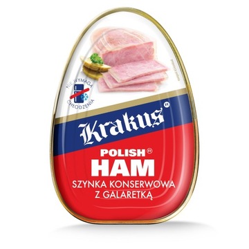 Szynka konserwowa z galaretką Krakus 455g Polish Ham