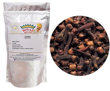 Goździki Całe 100g Esencjonalny Goździk Cały Gat I Royal Brand