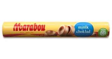 Marabou Rolle Vollmilch Czekoladki Mleczne Dropsy 74g Szwecja
