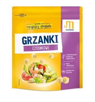 Mamut Grzanki czosnkowe z czosnkiem niedźwiedzim 150 g