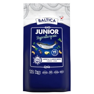 Baltica łosoś hypoalergenic dla szczeniąt dużych i olbrzymich ras 12kg - 12kg