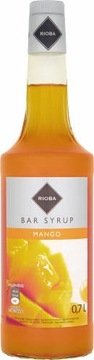 Syrop Do Drinków, Napojów, Kawy I Deserów Mango 700ML Rioba