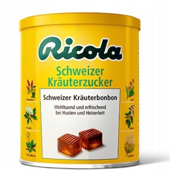 Ricola cukierki ziołowe na kaszel 250g De