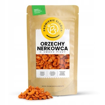 Orzechy Nerkowca o smaku Pizzy 250 g Prażone Przekąska