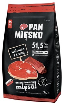 Pan Mięsko Wołowina z Koziną M 9kg