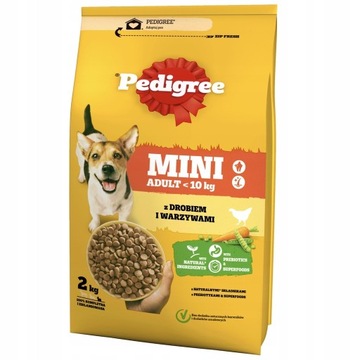 Pedigree Vital Protection Mini Karma z kurczakiem i warzywami dla psów dorosłych