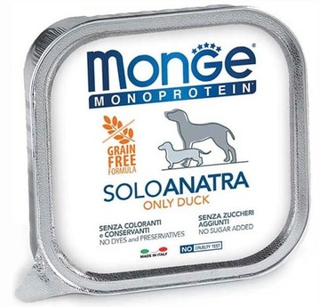 Monge Dog Monoproteico Solo Kaczka 150G