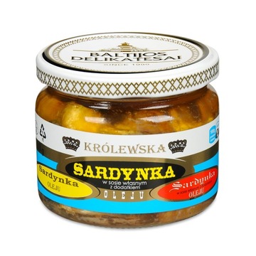 Sardynka W Sosie Własnym Z Olejem 280G Petropat