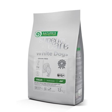 NATURE'S PROTECTION Superior Care White dog Small breeds Insect - sucha karma dla psa - 1,5kg