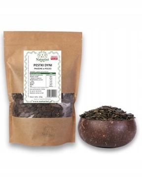 Pestki dyni Prażone Polskie i Smaczne 500g Naturini