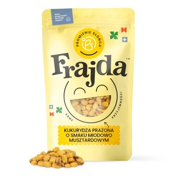 Kukurydza Prażona o Smaku Musztardowo Miodowym 500 g