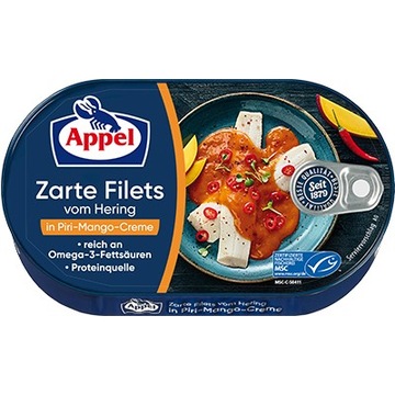 Appel filet śledziowy w kremie Piri-mango 200 g