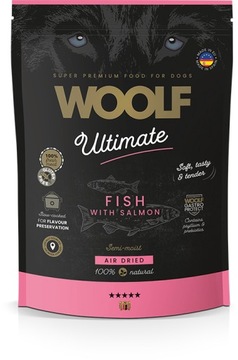 WOOLF Ultimate Soft Dog Fish With Salmon - łosoś 1kg