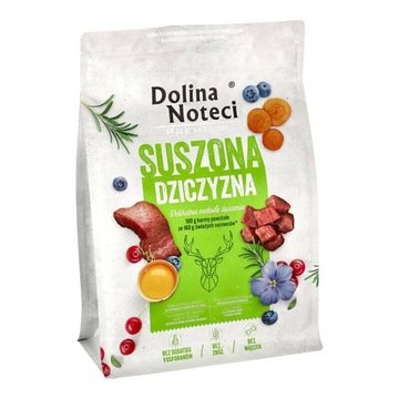 Karma dla psa suszona DOLINA NOTECI Premium z dziczyzny 3 kg