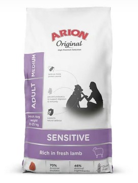 ARION Original Sensitive Adult Medium Lamb Rice 2 kg