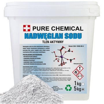 Nadwęglan Sodu Aktywny Tlen Pranie Czyszczenie 5kg