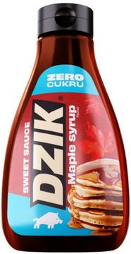 Wk Dzik Zero Maple Syrup Sos do deserów Zero Cukru Syrop Klonowy 425 ml