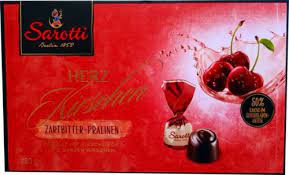 Sarotti Herz Kirschen Cherry Liquor praliny 250g