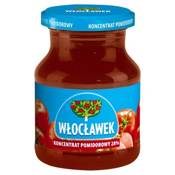 Koncentrat pomidorowy Włocławek 28% 190g