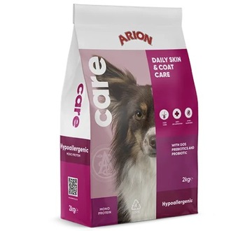 Arion Care Hypoallergenic sucha karma dla psa z alergią waga 2 kg
