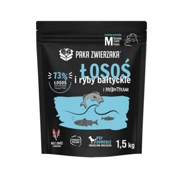 PAKA ZWIERZAKA sucha karma Seven’th Heaven Salmon & Fish baltic  (Łosoś i ryby bałtyckie) 1,5 kg