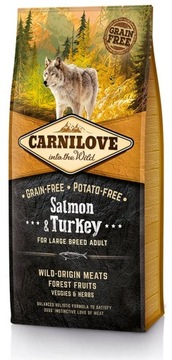 Brit Carnilove Salmon&Turkey Large Breed Adult 1,5 kg