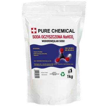 Soda Oczyszczona Czysty Wodorowęglan Sodu 1kg
