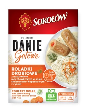 Roladki Drobiowe Danie Gotowe 360 G Sokołów