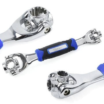 Klucz nasadowy uniwersalny obrotowy klucze 48w1 8-19mm G15030