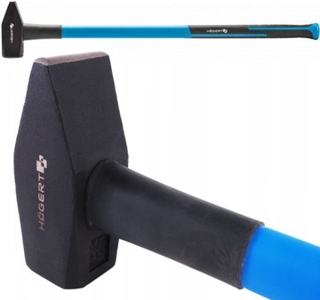 Hogert HT3B095 Młotek ślusarski 3kg trzon z włókna