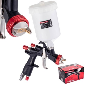 Pistolet Lakierniczy 1,5mm Dysza Lvlp Aeropro do Malowania A610 85-110l/min