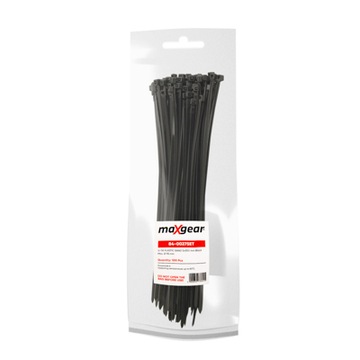 Maxgear Opaska Plastikowa 5X300 (100 Szt) Czarna