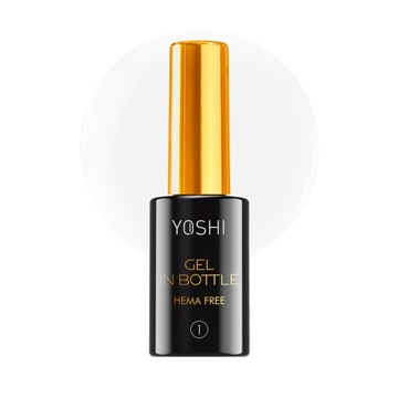 Yoshi Gel In Bottle 1 Żel Budujący W Butelce Przeźroczysty 10 ml