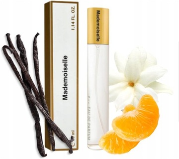 Perfumy Damskie Romantyczne Perfumetka Świeże Orientalne Drzewne 33 ml