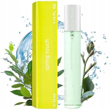 Perfumy Damskie Spring Touch Kwiatowe Świeże Energetyzujące Zapach 33 ml