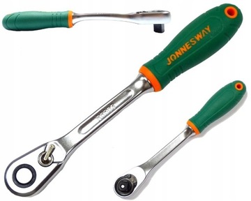 Jonnesway Grzechotka Wąska 250mm 60 Zębów 1/2'