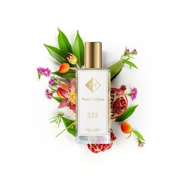 Francuskie Perfumy Damskie Nr 533 60ml Kwiatowa Woda Perfumowana