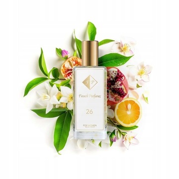 Francuskie Perfumy Damskie Nr 26 60ml Owocowa Woda Perfumowana