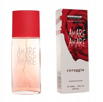 Woda Toaletowa Edt Classic Collection Amare Amare 100ml Women dla Kobiet