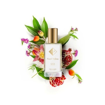 Francuskie Perfumy Damskie Nr 533 33ml Kwiatowa Woda Perfumowana