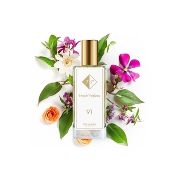Francuskie Perfumy Damskie Nr 91 60ml Kwiatowa Woda Perfumowana