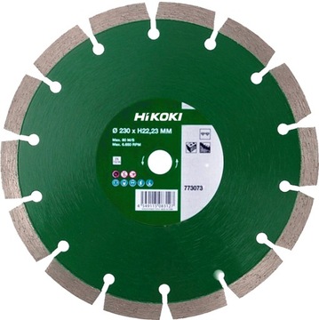 Diam Hikoki Tarcza entowa do betonu cegły 230x22,2mm 773073