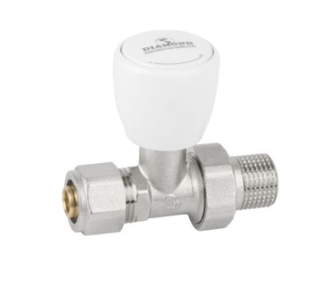 Diam Zawór grzejnikowy grzybkowy ond 1/2'' ART-24-PEX-1/2X16.P