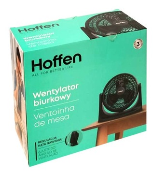 Wentylator stołowy Hoffen AD-110148 czarny