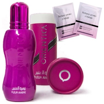 Perfumy Damskie Arabskie Orientica Fleur Ambre Energetyczne Owoce Próbki