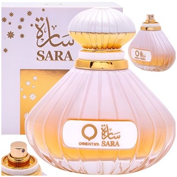 Perfumy Damskie Orientica Sara Słodkie Kwiatowe Różane Wanilia Cudowne