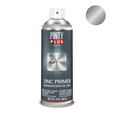 Podkład antykorozyjny Cynk 99% Spray Srebrny Cynowy 400mlPintyPLUS